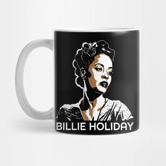 Bille Holiday Golden Singer by UrbanLifeApparel